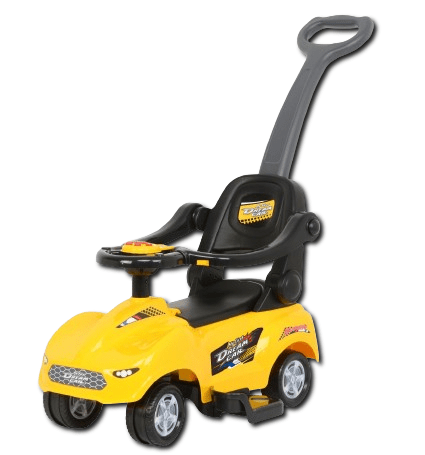 My First Dream Ride - On Car Yellow B10456/3256 - Colorland Toys