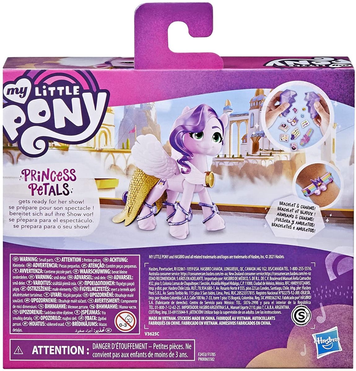 My Little Pony A New Generation Crystal Adventure Princess Petals F2453 - Colorland Toys