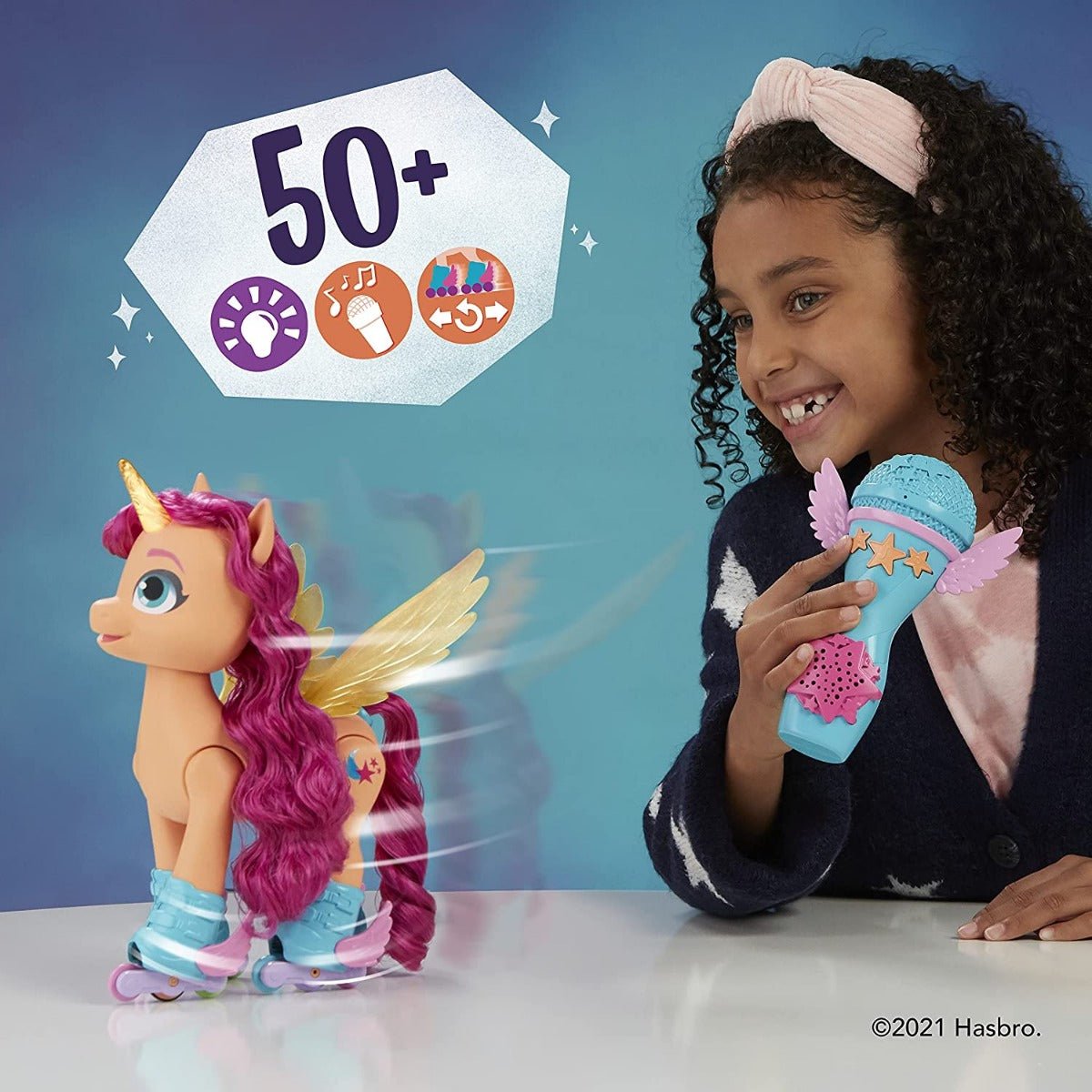 My Little Pony: A New Generation Sing 'n Skate Sunny Starscout F1786 - Colorland Toys