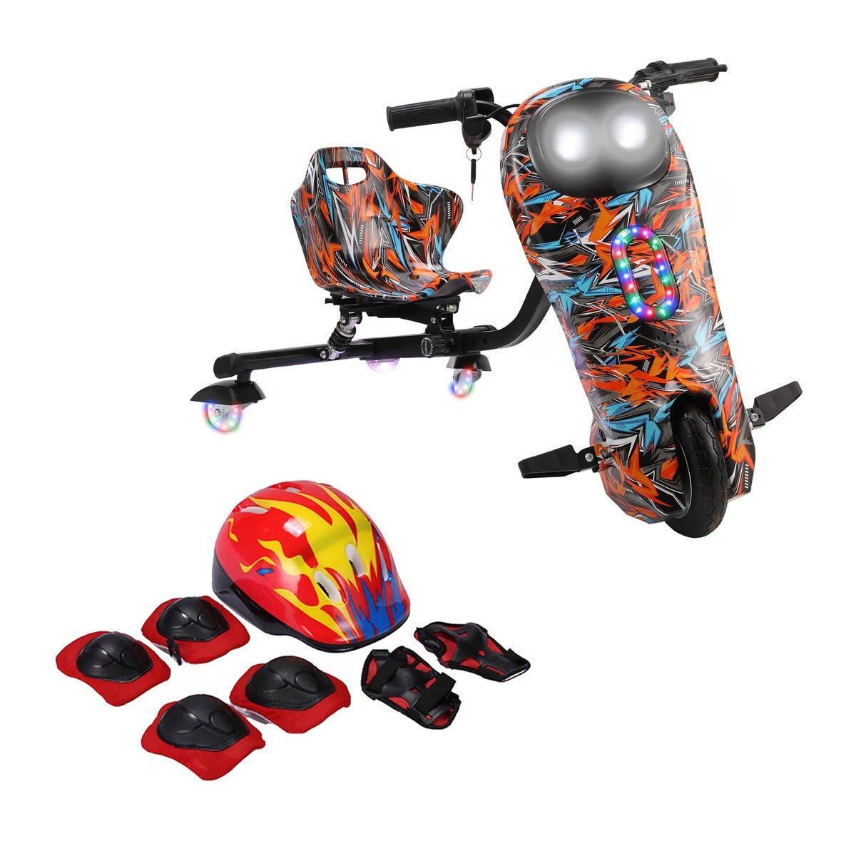 MyToys Drift Scooter 36V JP Mix Orange MT707 - Colorland Toys