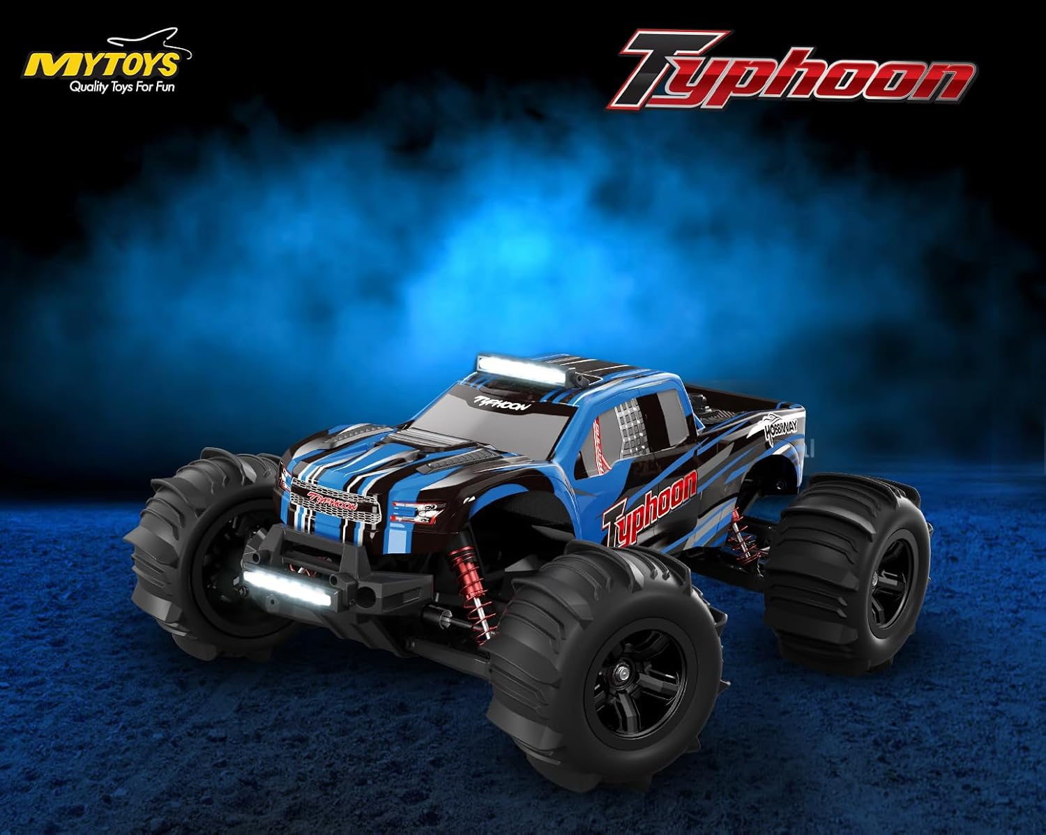 MyToys Typhoon Speed Racing Car 1:10 Scale MT675 - Colorland Toys