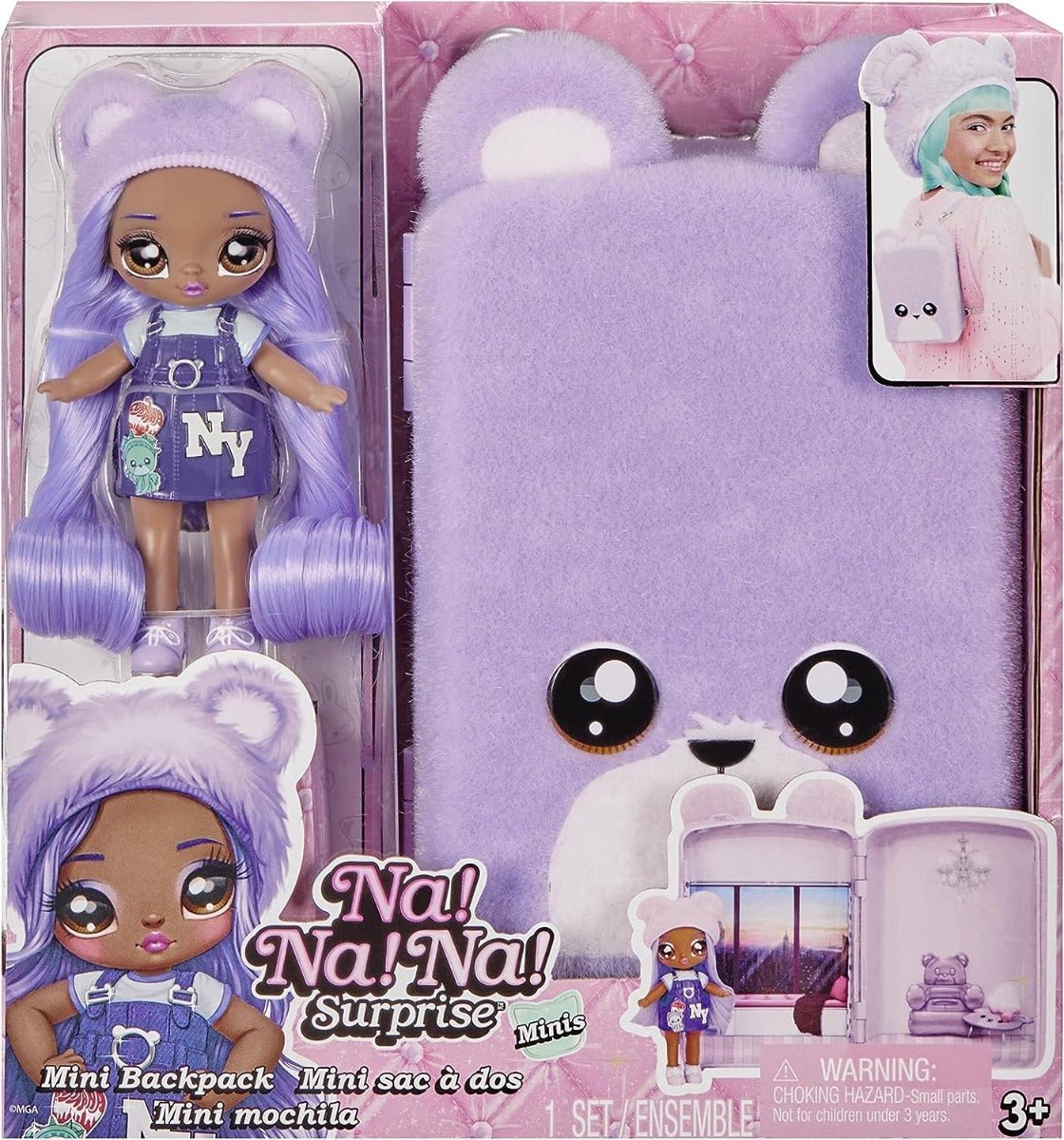 Na! Na! Na! Surprise Mini Backpack Playset - City Bear MGA - 590408 - Colorland Toys