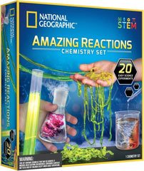 National Geographic Amazing Reactions Chemistry Kit RTCHEMARINT - Colorland Toys