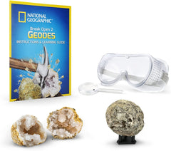National Geographic Break Open 2 Geodes - Colorland Toys