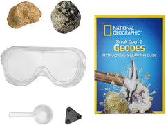 National Geographic Break Open 2 Geodes - Colorland Toys