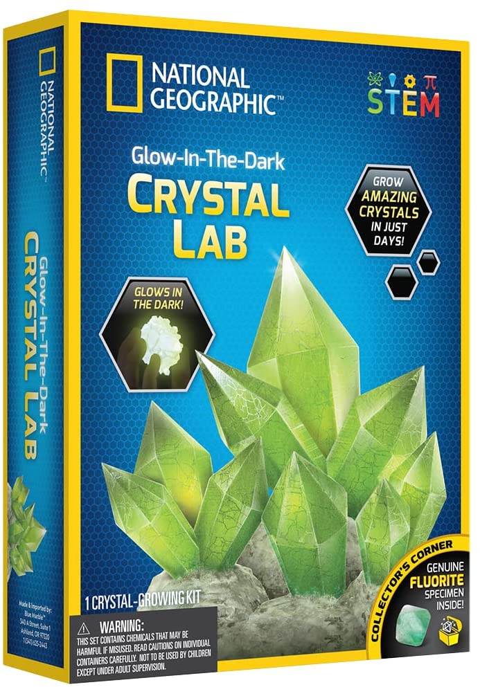 National Geographic Glow in the Dark Crystal Growing Lab - Colorland Toys