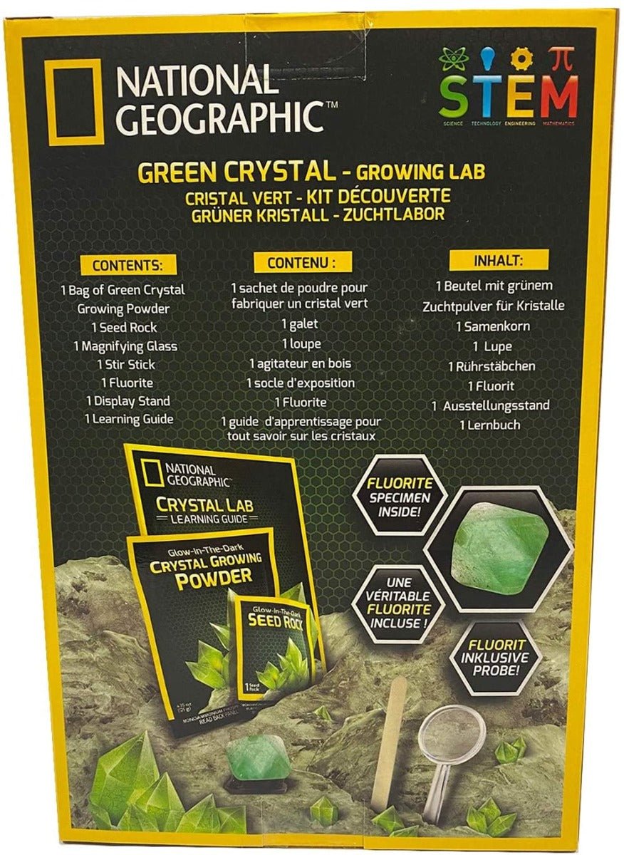 National Geographic Glow in the Dark Crystal Growing Lab - Colorland Toys