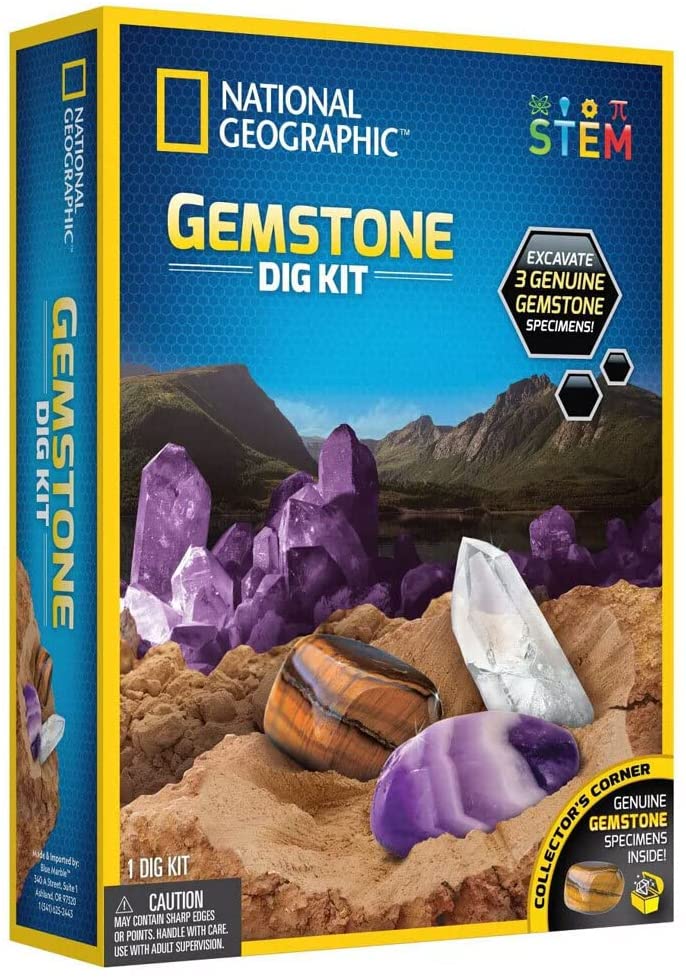 National Geographic Mega Gemstone Dig Kit - Colorland Toys
