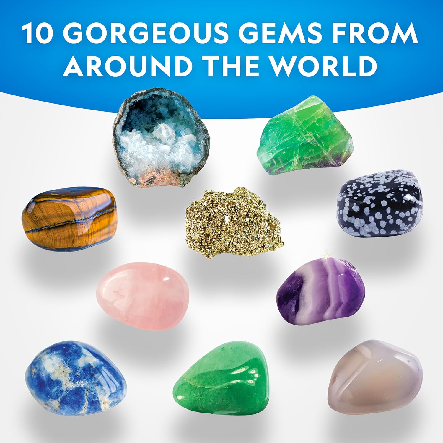 National Geographic Mega Gemstone Dig Kit RTNGGEMINT - Colorland Toys