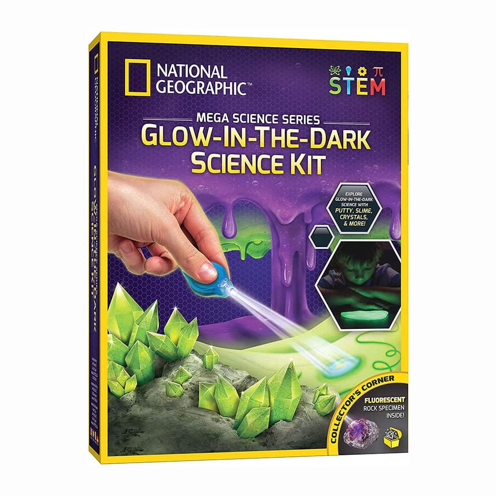 National Geographic Mega Science Glow - in - the - Dark Science Kit - Colorland Toys