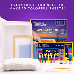 National Geographic Paper Making Craft Kit RTPAPER - Colorland Toys