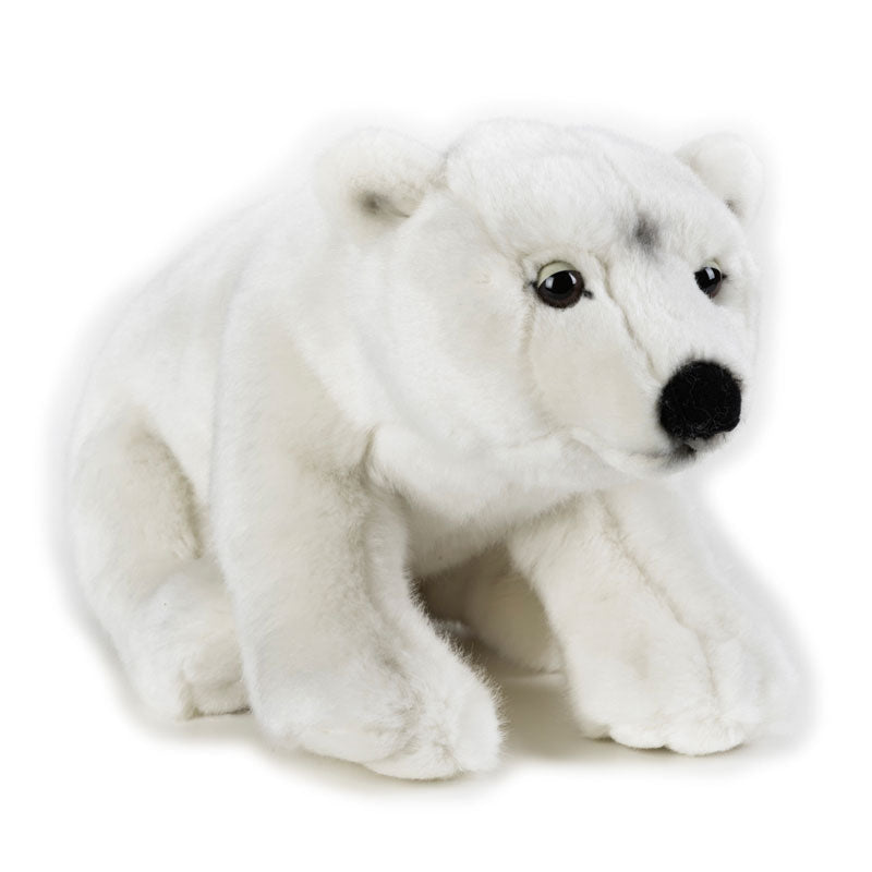 National Geographic Plush Premium Polar Bear 10 - Inch 770723 - Colorland Toys
