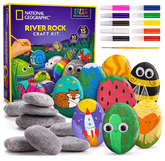 National Geographic River Rock Craft Kit RTROCKART - Colorland Toys