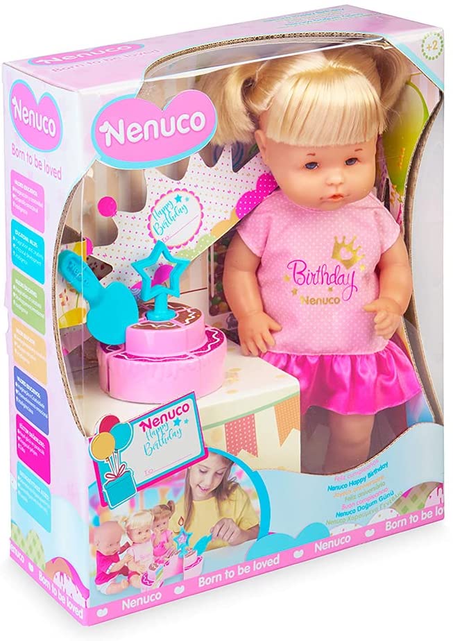 Nenuco Doll Happy Birthday 35Cm 700016283 - Colorland Toys