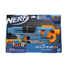 Nerf Elite 2.0 Commander RD - 6 Dart Blaster E9485 - Colorland Toys