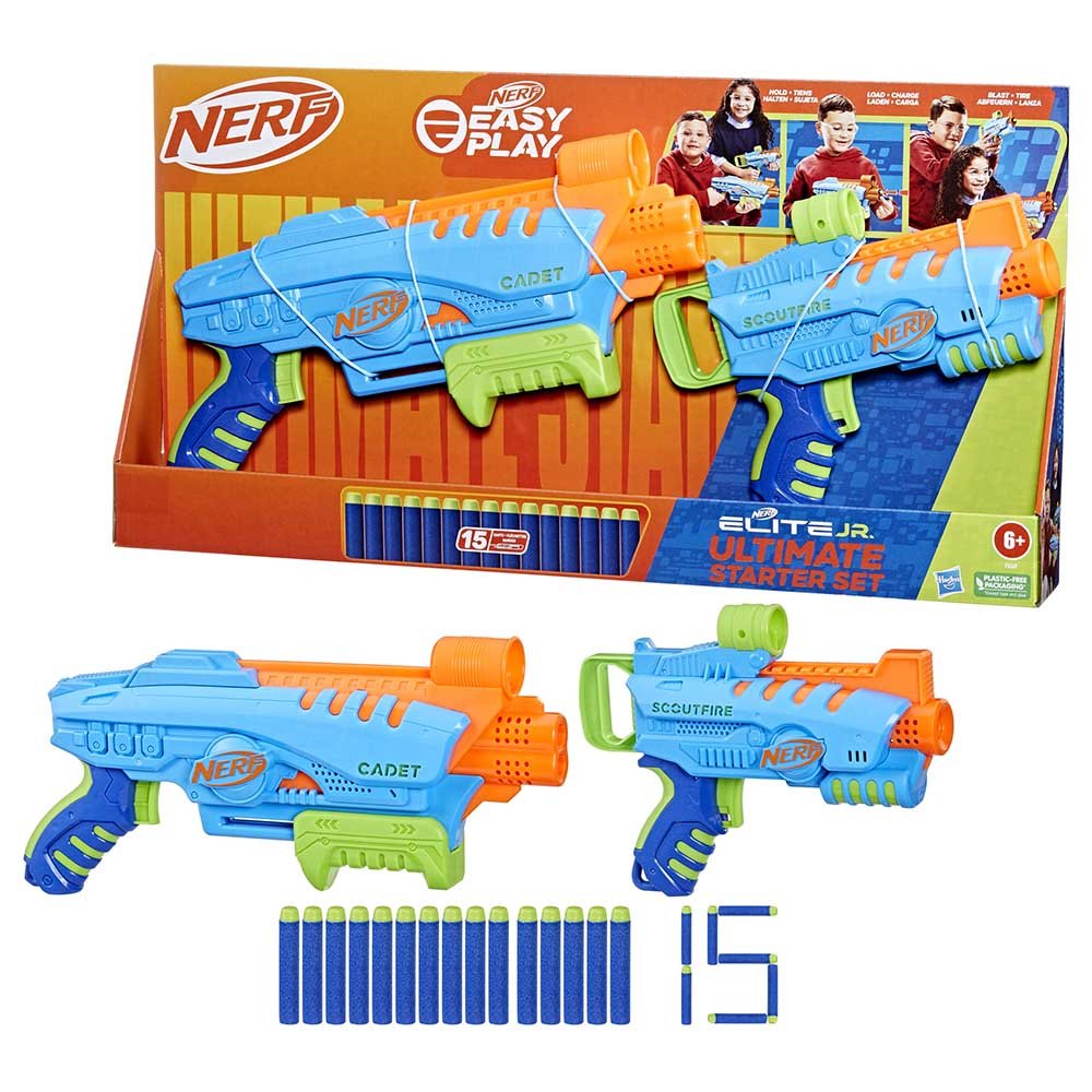 Nerf Elite Junior Ultimate Starter Set F6369 - Colorland Toys