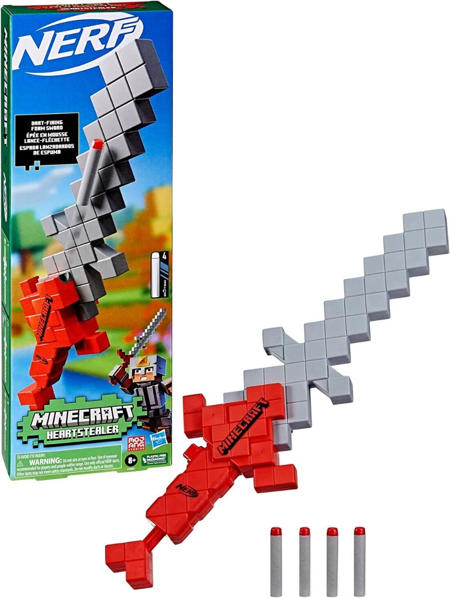 Nerf Minecraft Blaster Heartstealer F7597 - Colorland Toys