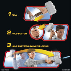 NERF Power Moves Avengers Thor Hammer Strike E7379 - Colorland Toys