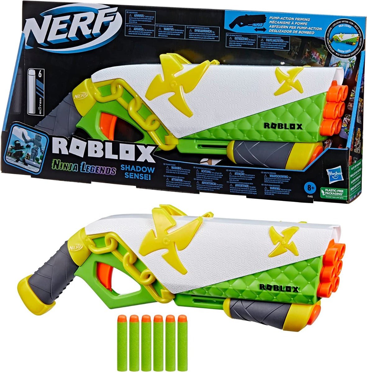 Nerf Roblox Scorpion Ninja Legends Shadow Sensei F5485 - Colorland Toys