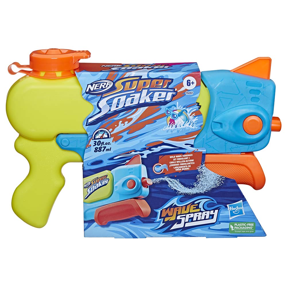 Nerf Super Soaker Wave Spray Water Blaster F6397 - Colorland Toys