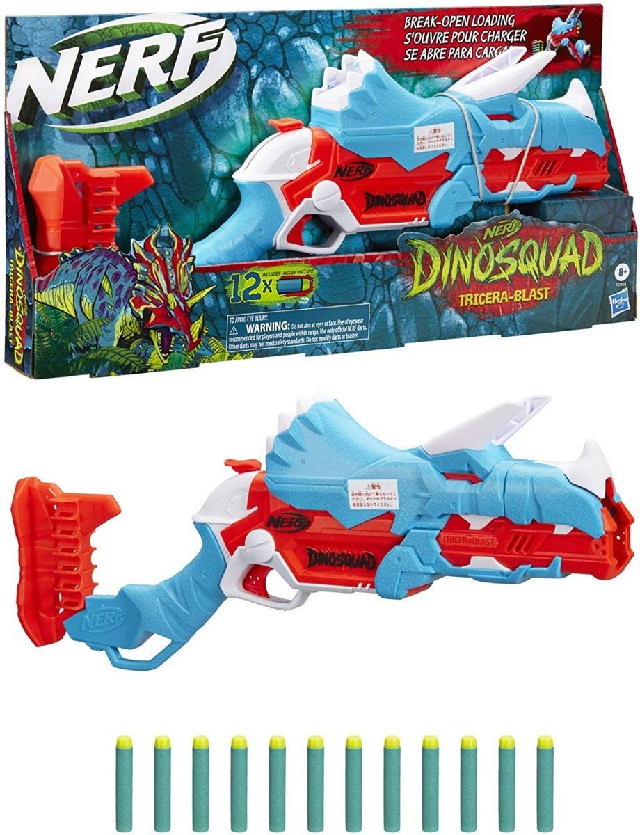 Nerf Tricerblast Gun Blaster F0803 - Colorland Toys