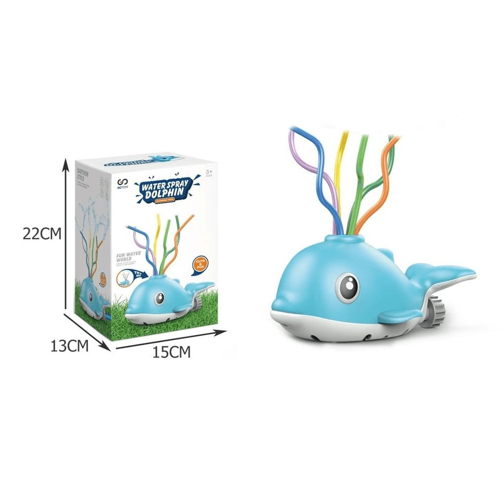 New Boy Aqua Dolphin Splash NB - 698135 - Colorland Toys