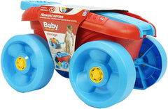 New Boy Baby Handcart 32 Pieces - Colorland Toys