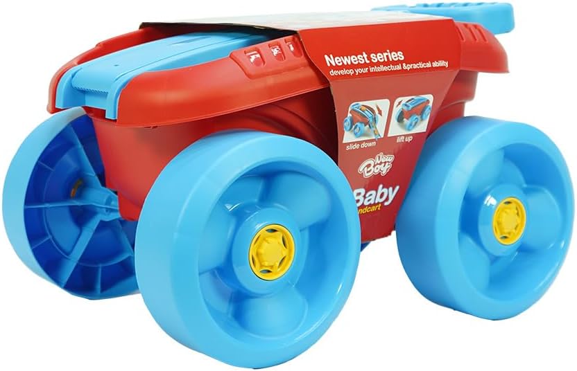 New Boy Baby Handcart 32 Pieces - Colorland Toys