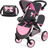 New Twin Pram With Bag 39460AA - Colorland Toys
