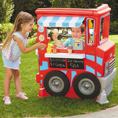 Little Tikes 2-in-1 Food Truck w/40+ Piece Accessory Set 643644M