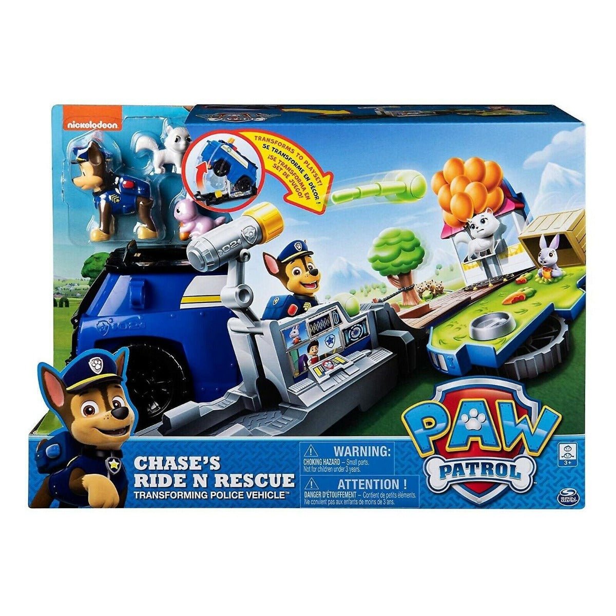 Nickelodeon Paw Patrol Chases Ride N Rescue 6046797 - Colorland Toys