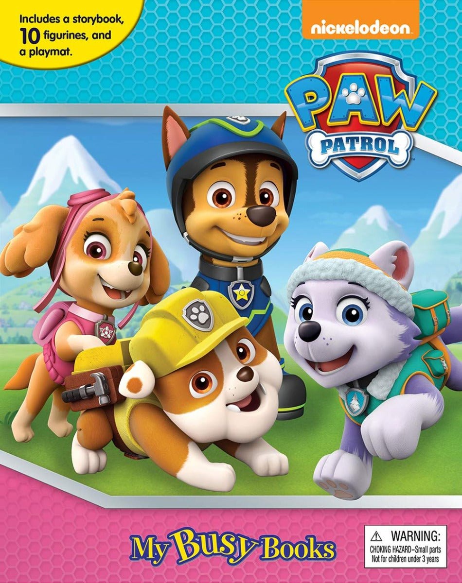 Nickelodeon Paw Patrol Girls My Busy Books 2764334621 - Colorland Toys