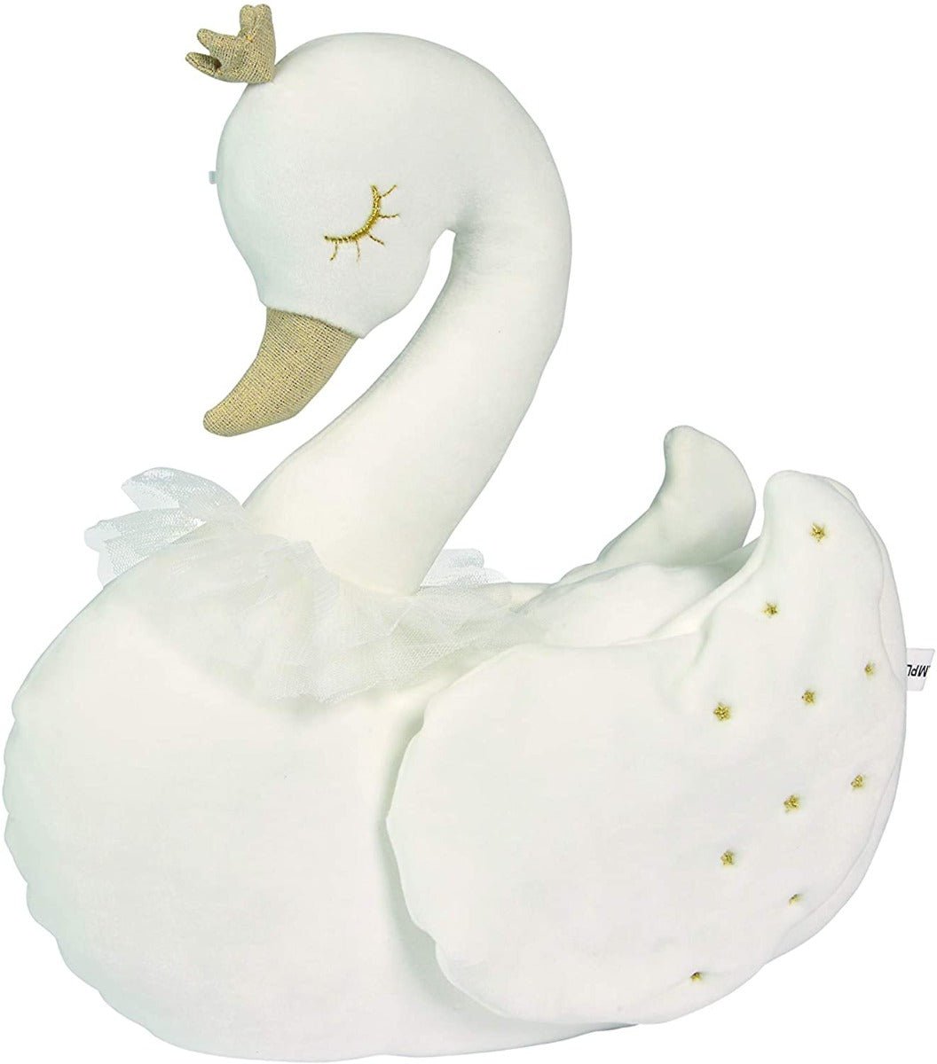 Nicotoy Plush Cushion White Swan 6305792490 - Colorland Toys