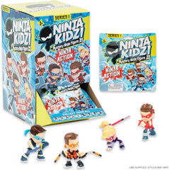 Ninja Kidz Series - 1 Basic Figure Collectible 3 Inch 4501 - Colorland Toys