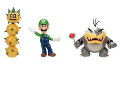Nintendo 2 - Pack Luigi & Morton Koopa w/ Pokey 2.5inch 41045 - Colorland Toys