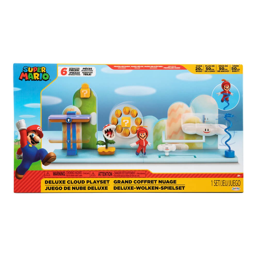 Nintendo Super Mario Deluxe Cloud Playset 40201 - Colorland Toys