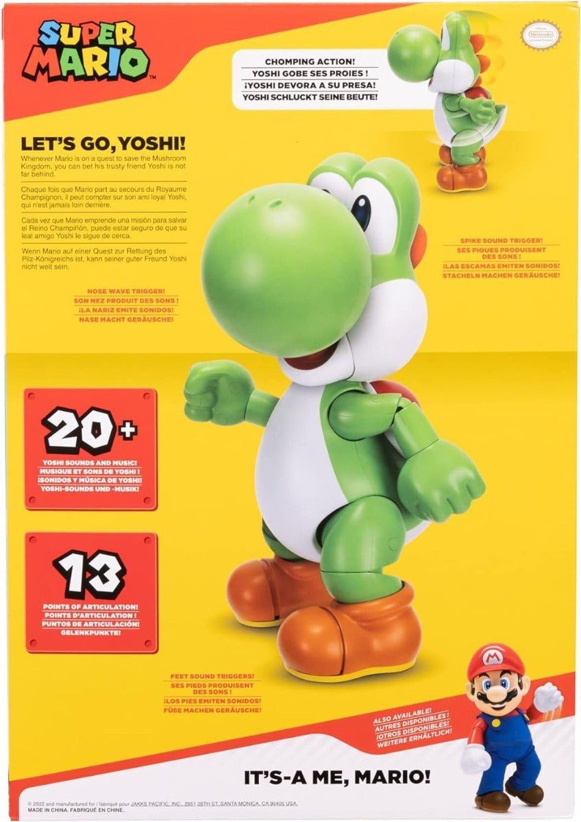 Nintendo Super Mario Let's Go, Yoshi! Figure 41399 - Colorland Toys