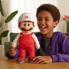 Nintendo Super Mario2 Movie Jumbo Roto Plush - Fire Mario 43236 - Colorland Toys