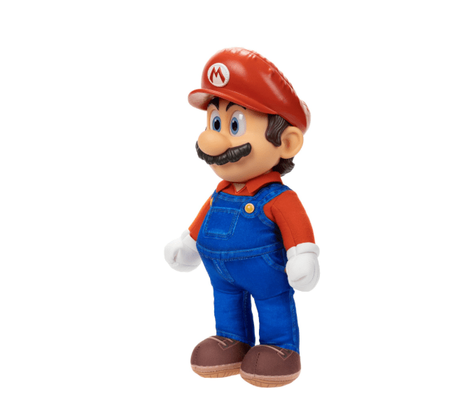 Nintendo The Super Mario Bros. Movie Poseable Plush - Mario 14inch 41726 - Colorland Toys