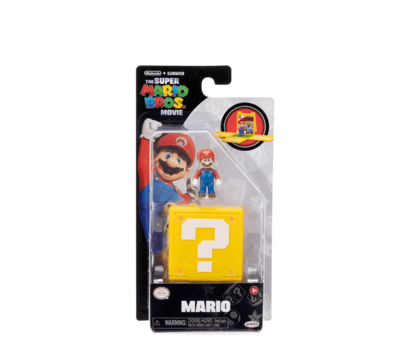 Nintendo The Super Mario Brothers Movie Mini Figure - Mario 3cm 41760/41650 - Colorland Toys