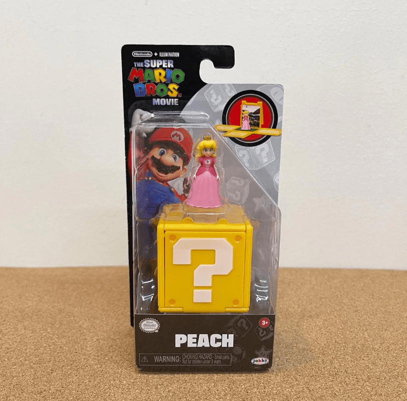 Nintendo The Super Mario Brothers Movie Mini Figure - Peach 3cm 41762/41650 - Colorland Toys
