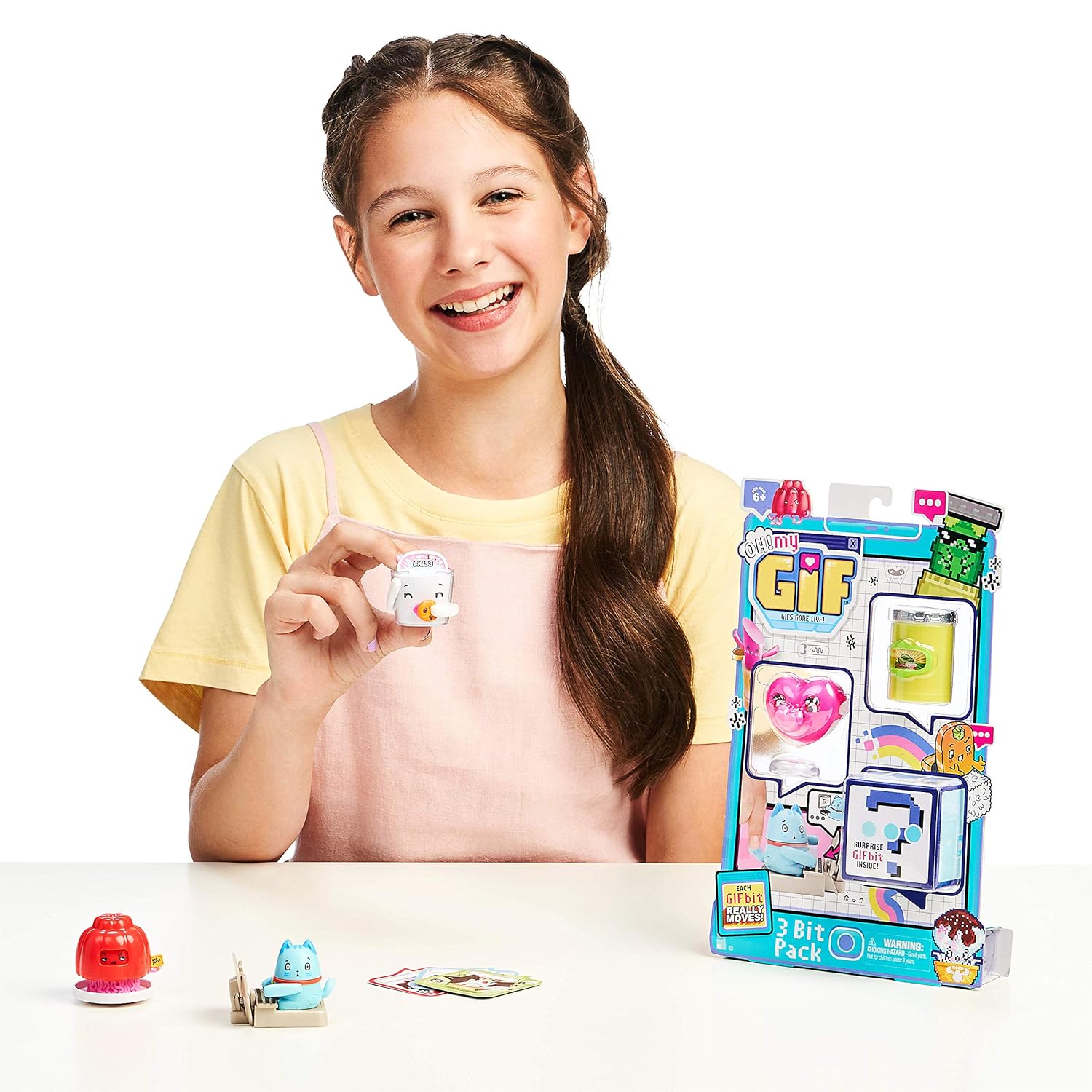 Oh my Gif 3 Bit Pack Catly & Smoochly 24120 - Colorland Toys
