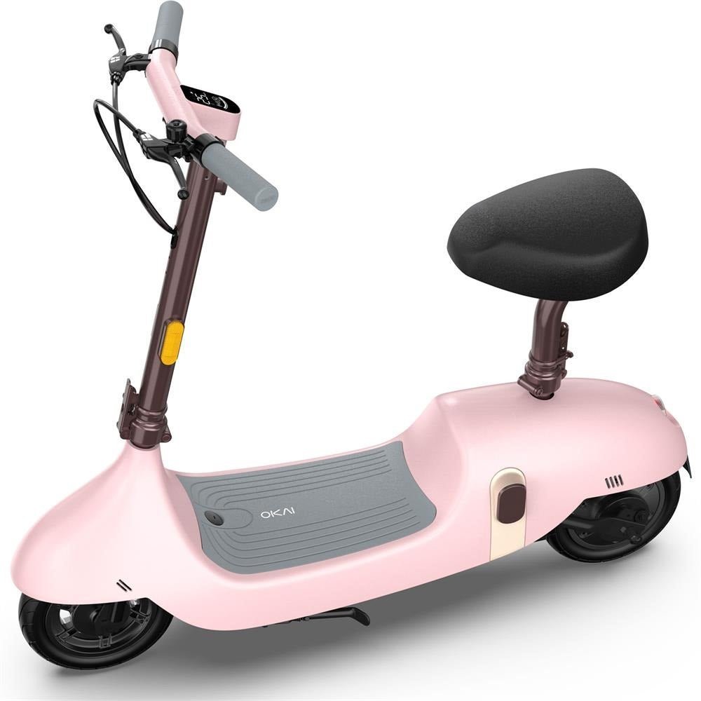 OKAI Electric Scooter with Seat Pink MN002 - Colorland Toys