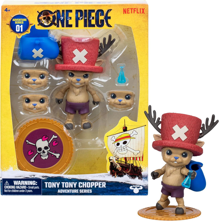 One Piece Tony Chopper 10cm Action Figure with 6 Accessories
