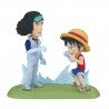 ONE PIECE - WCF LOG STORIES - Luffy vs Kuzan Figure by Banpresto