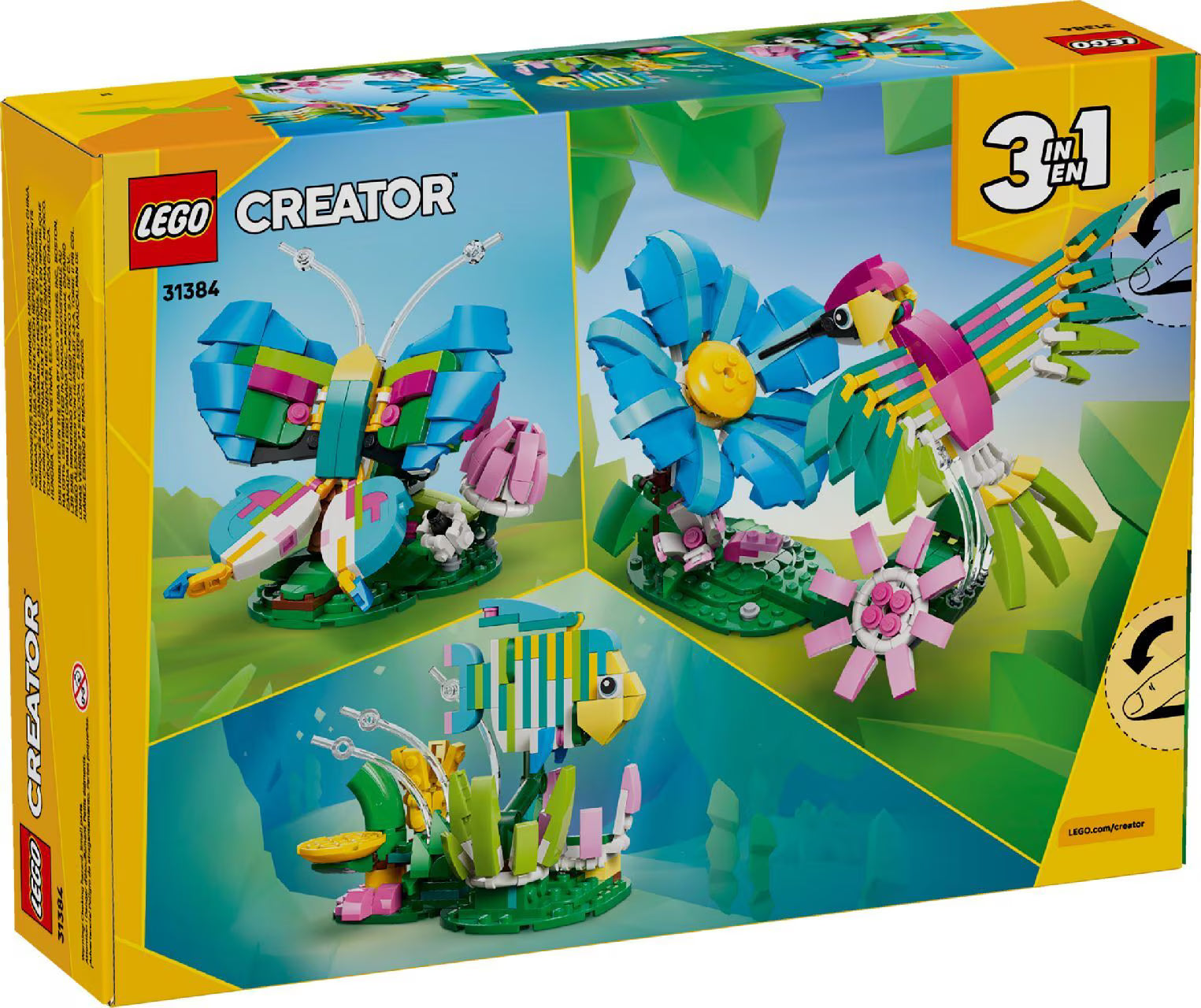 LEGO Creator Wild Animals: Colorful Hummingbird 31384 - Colorland Toys