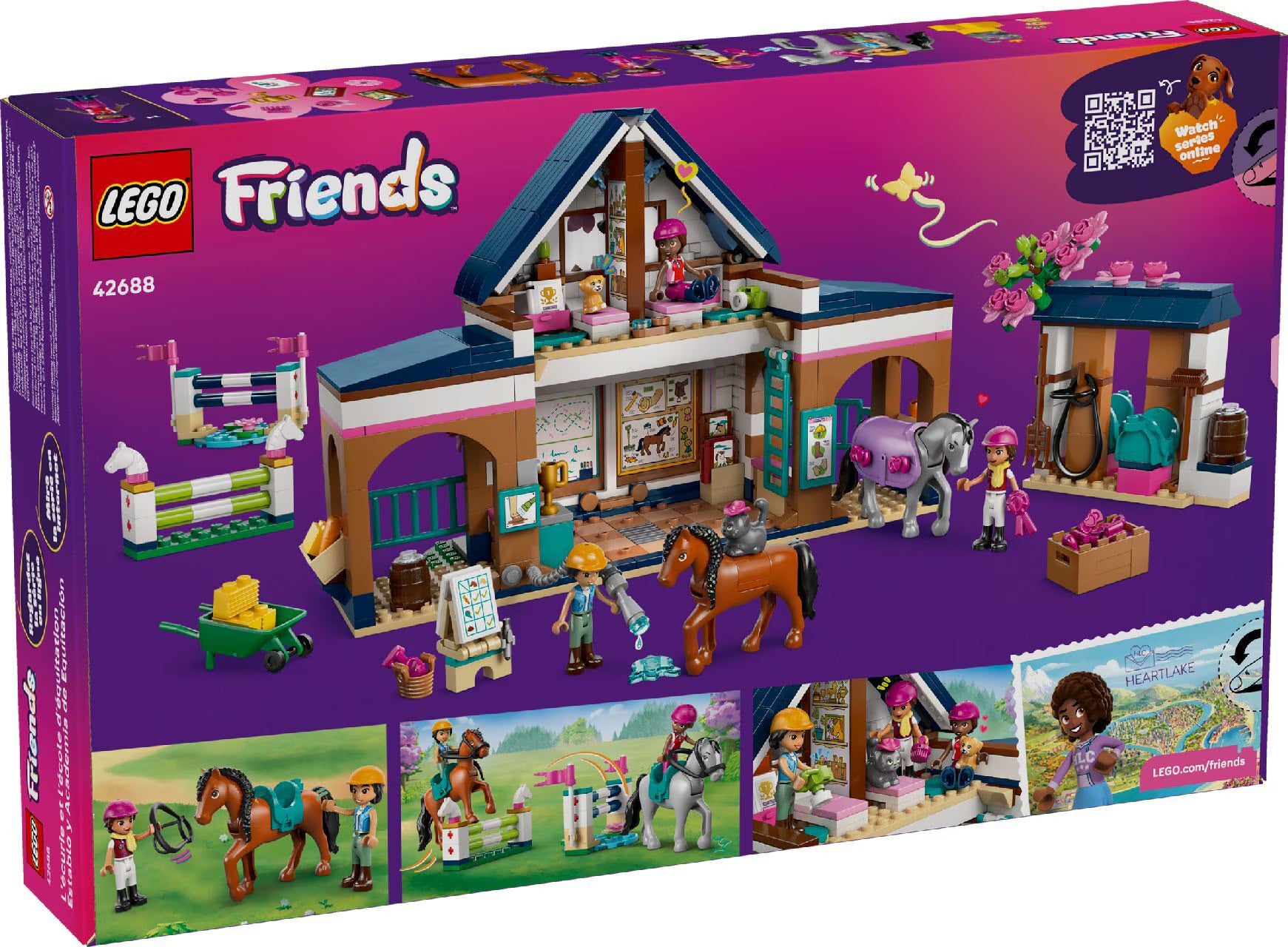 LEGO Friends Horse Stable And Riding Academy 42688 - Colorland Toys