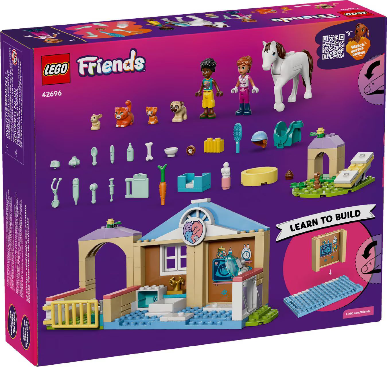 LEGO Friends Animal Vet Clinic 42696 - Colorland Toys