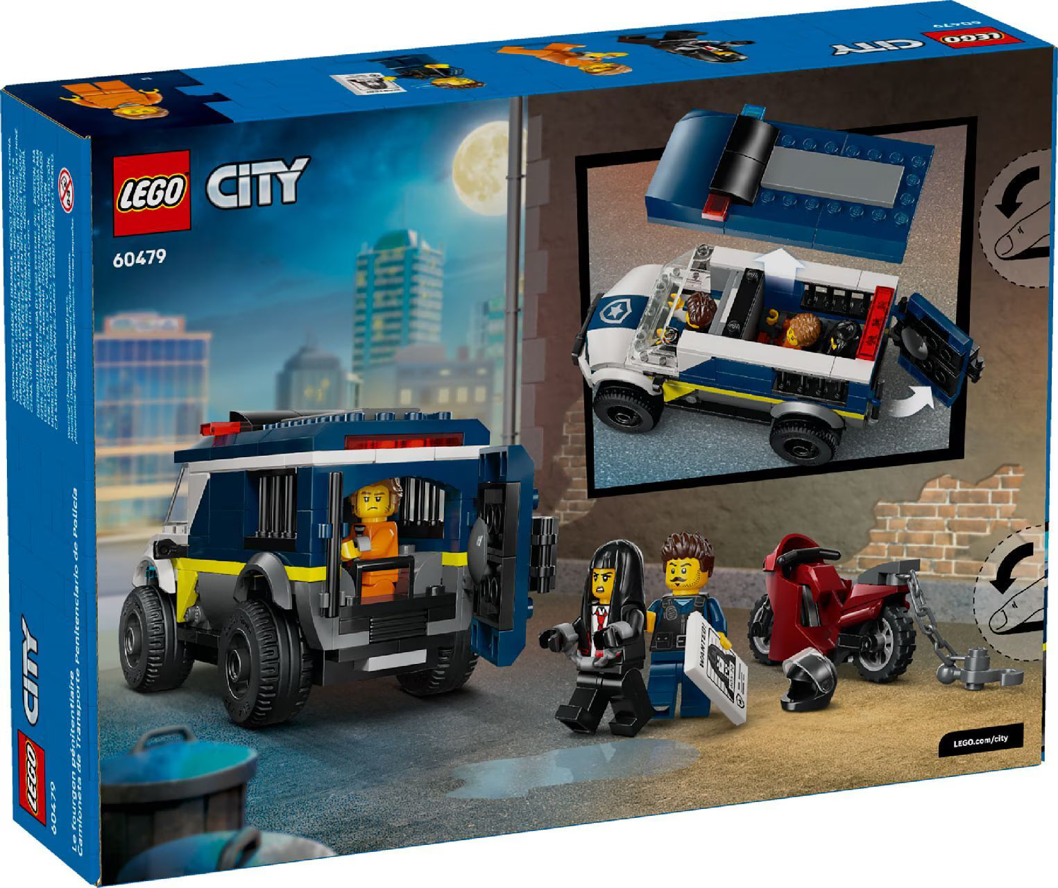 LEGO City Police Prisoner Transport Van 60479 - Colorland Toys