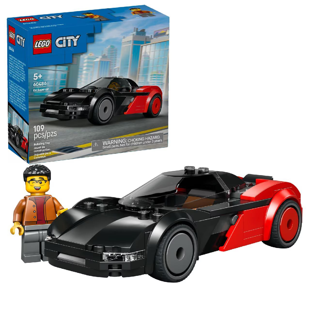 LEGO City EV Supercar 60486 - Colorland Toys